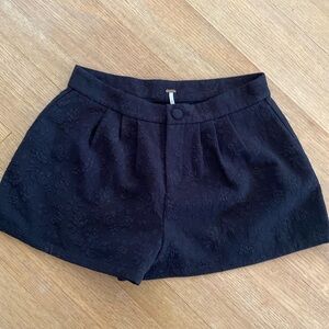 Free people brocade short. Size 4. Never worn.